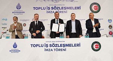 İBB ile HAK-İŞ sendikaları arasında 45 bin çalışanı kapsayan toplu iş sözleşmesi imzalandı