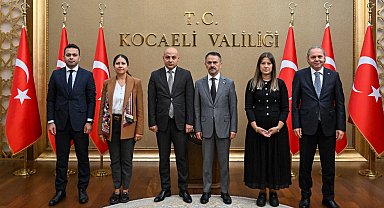 İş Sağlığı ve Güvenliği Genel Müdürü Taylan, Vali Aktaş’ı ziyaret etti