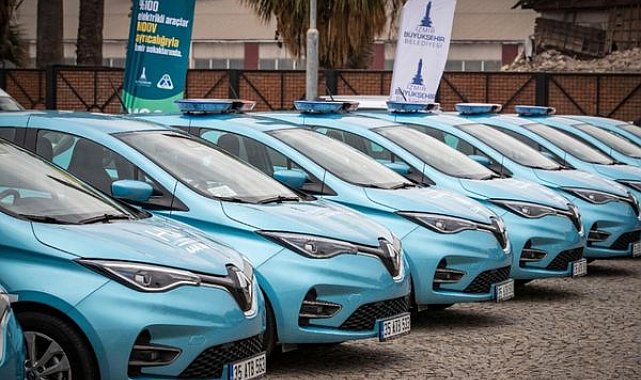 İzmir’de elektrikli araç filosunda yüzde 81 tasarruf