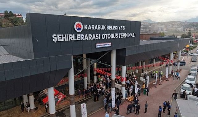 Karabük Otobüs Terminali yeni yüzüyle hizmete açıldı