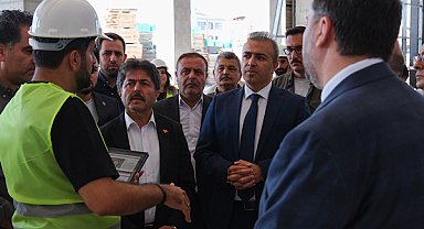 Karaman Eğitim ve Araştırma Hastanesi’nin ek binasında çalışmalar sürüyor
