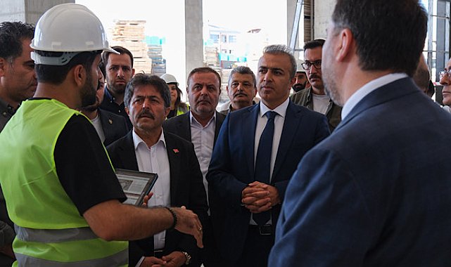 Karaman Eğitim ve Araştırma Hastanesi’nin ek binasında çalışmalar sürüyor