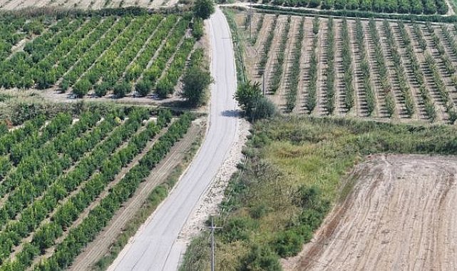 Kocadere’de 12 kilometrelik asfalt çalışması tamamlandı