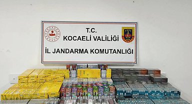 Kocaeli’de 8 milyon TL değerinde kaçak ve sahte ürün ele geçirildi