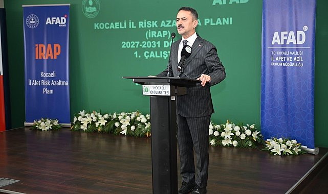 Kocaeli İl Afet Risk Azaltma Planı (İRAP) 2027-2031 Dönemi 1. Çalıştayı başladı