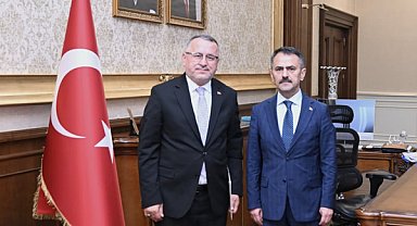 Kocaeli İl Müftülüğüne atanan Demirtaş, Vali Aktaş’ı ziyaret etti