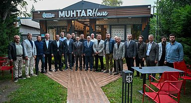 Kocaeli Valisi Aktaş, Kocaeli’de muhtarlarla bir araya geldi