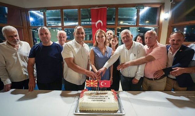 Konak’tan Kuzey Makedonya’ya bağımsızlık mesajı