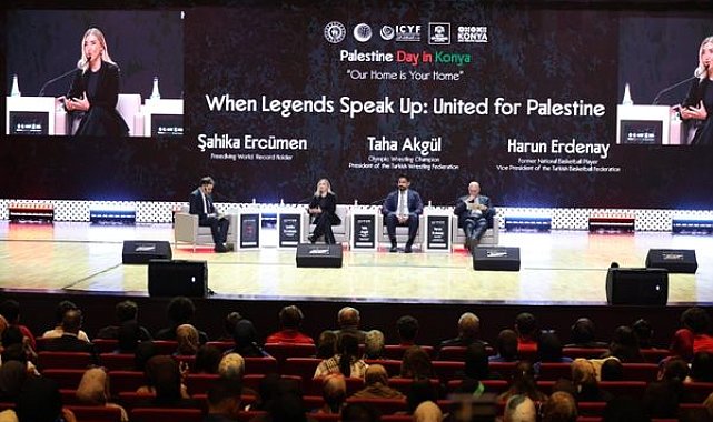 Konya’da Filistin Gençlik Forumu düzenlendi