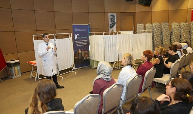 Küçükçekmece Belediyesi personeline damar sağlığı taraması