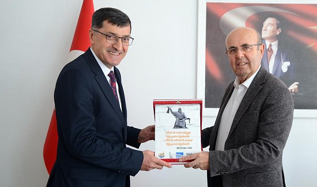 Kütahya Belediye Başkanı Kahveci’den Kırşehir Belediye Başkanı Ekicioğlu’na ziyaret