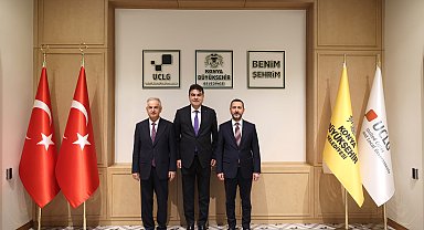Milli Savunma Bakan Yardımcısı Heybet, Konya Büyükşehir Belediyesi’ni ziyaret etti