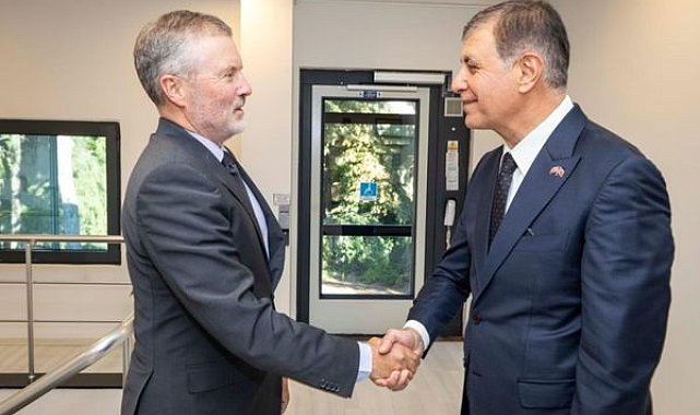 Norveç Büyükelçisi Gaarder’dan Başkan Tugay’a ziyaret