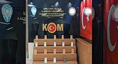 Şanlıurfa’da 10 milyon lira değerinde kaçak ürün ele geçirildi 