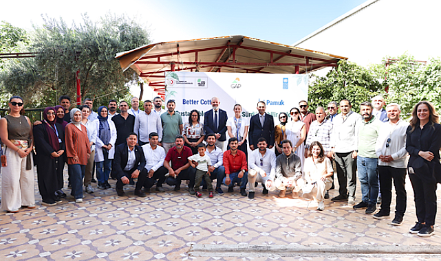Şanlıurfa’da pamuk üreticilerine su ve gübre kullanımı konusunda destek veriliyor