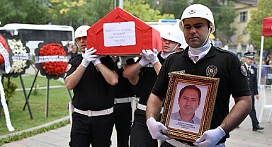 Şehit polis memuru Batuhan Sarıyalçınkaya, Şebinkarahisar’da toprağa verildi