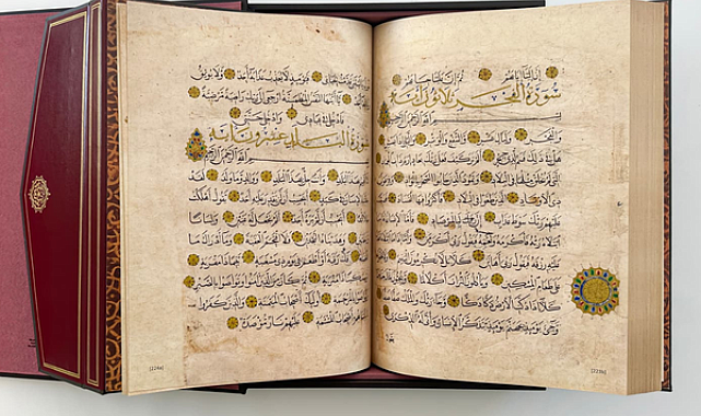 Tarihi Taşlıcalı Hüseyin Paşa Camii Mushaf-ı Şerifi’nin tıpkıbasımı tamamlandı
