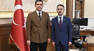 Tüylüoğlu’ndan Vali Aktaş’a veda ziyareti
