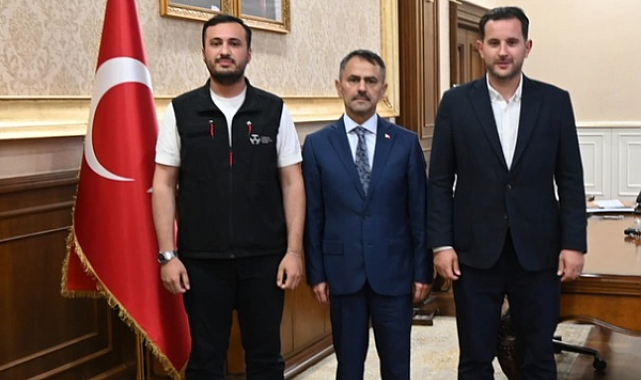 Vali Aktaş, T3 Vakfı temsilcilerini kabul etti