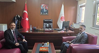 Vali Aktaş’tan İdare Mahkemesi Başkanı Onur’a adli yıl ziyareti