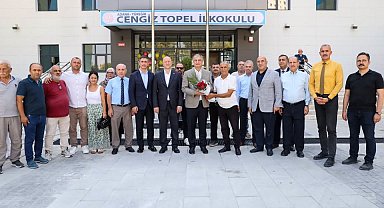 Vali Yavuz, yeni eğitim-öğretim yılı öncesi okullarda incelemelerde bulundu