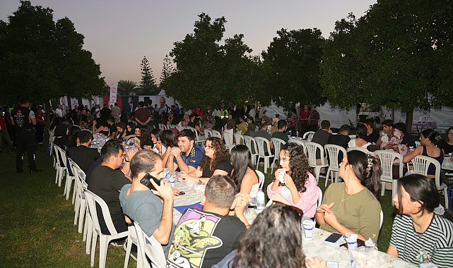 Adana Lezzet Festivali'nde öğrencilere destek