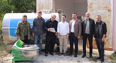 Antalya Büyükşehir Belediyesinden kooperatife ekipman desteği 