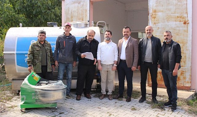 Antalya Büyükşehir Belediyesinden kooperatife ekipman desteği