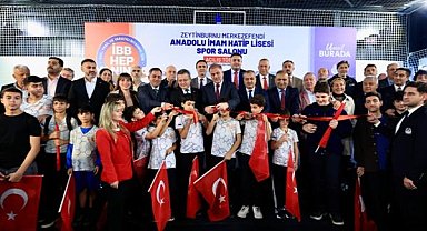 Aslan: Yeni spor salonları açmaya, okullarımızın imkanlarını geliştirmeye devam edeceğiz