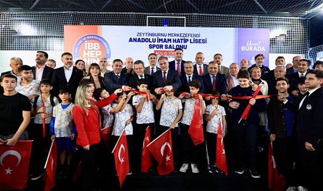 Aslan: Yeni spor salonları açmaya, okullarımızın imkanlarını geliştirmeye devam edeceğiz