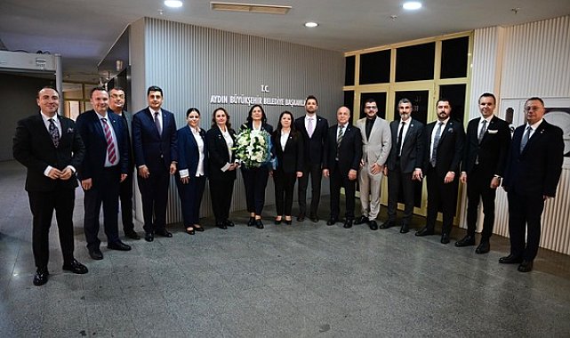 Aydın Sanayi Odası heyeti Çerçioğlu'nu ziyaret etti