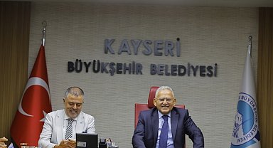 Başkan Büyükkılıç, Erbil heyetiyle ticari ilişkileri görüştü