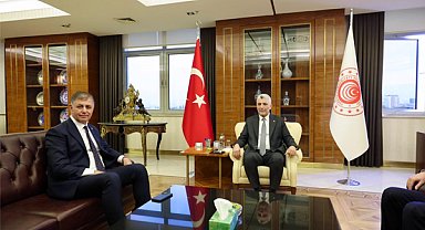 Başkan Tugay’dan Bakan Bolat’a ziyaret