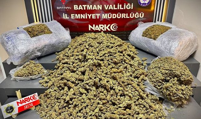 Batman’da uyuşturucu operasyonlarında 7 kişi tutuklandı