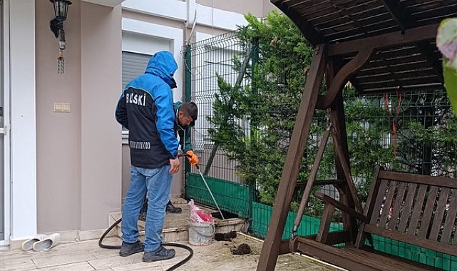 Bursa Büyükşehir Belediyesi yağış nedeniyle 645 olaya müdahale etti