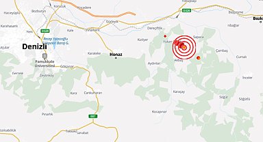 Denizli'de deprem