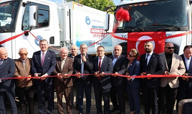Derince Belediyesi filosuna 14 yeni hizmet aracı kattı