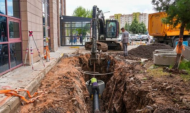 DİSKİ, Gazi Yaşargil Hastanesi’nin kanalizasyon hattını yeniledi
