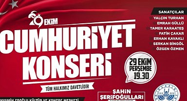 Elazığ Belediyesi, 29 Ekim Cumhuriyet Bayramı dolayısıyla Cumhuriyet konseri düzenleyecek