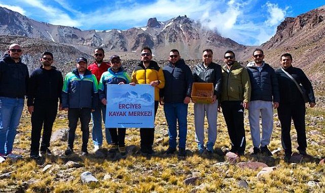 Erciyes’in eteklerinde yeşil seferberlik