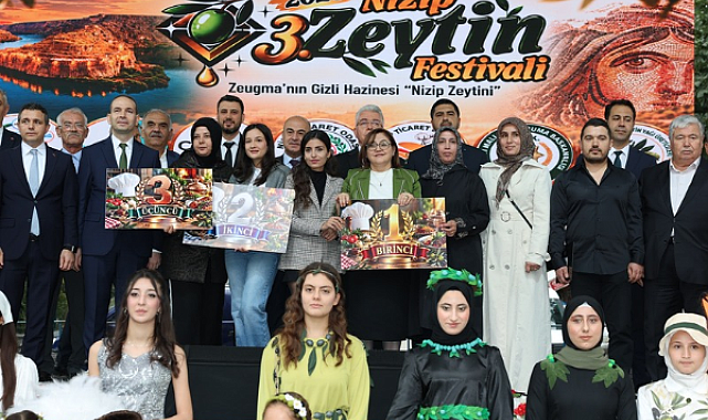 Gaziantep'te 3. Nizip Zeytin Festivali başladı