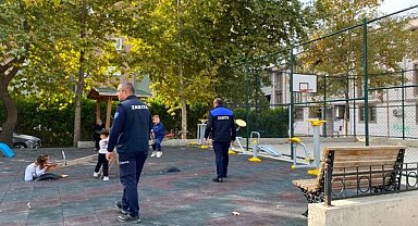 Gemlik’te çocuk parklarında zabıta denetimi