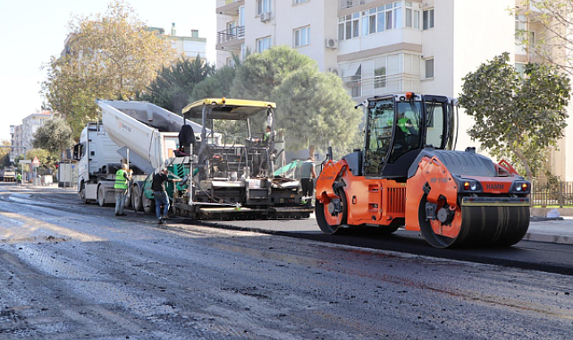 İzmir'de 5 kilometrelik yol yenileniyor