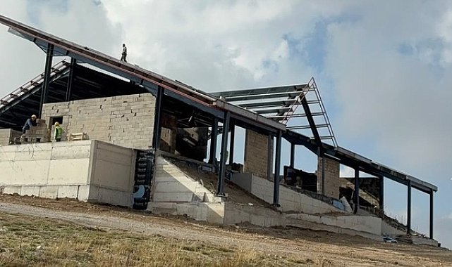 Kayseri Büyükşehir Belediyesi, Erciyes’te dağ kızağı kuruyor