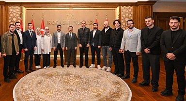 Kocaeli Kent Konseyi Gençlik Meclisi Başkanı Ercan’dan Vali Aktaş’a ziyaret