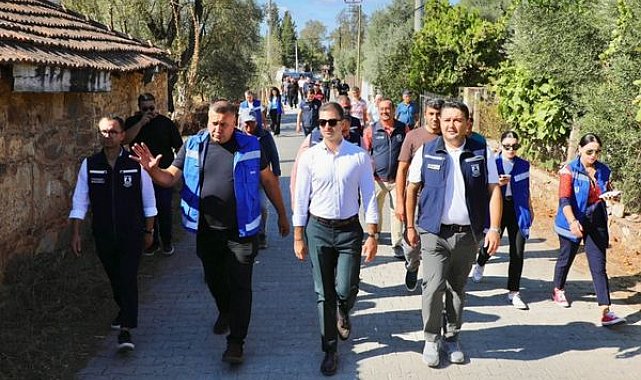 Mandalinci, Çamarası ve Kumköy’de saha ziyaretleri gerçekleştirdi
