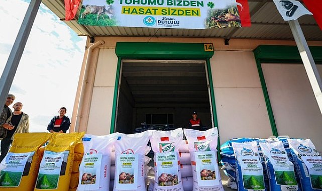 Manisa Büyükşehir Belediyesi 2 bin 158 üreticiye tohum desteği sağlayacak