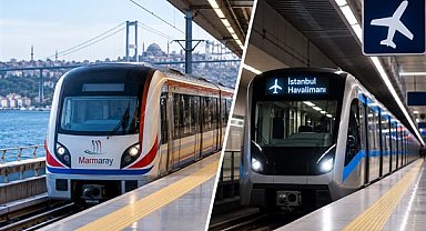 Marmaray ve İstanbul Havalimanı metro hattı 29 Ekim'de ücretsiz