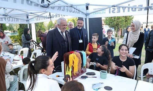 Nilüfer Belediye Başkanı Şadi Özdemir Akçalar’da vatandaşlarla buluştu