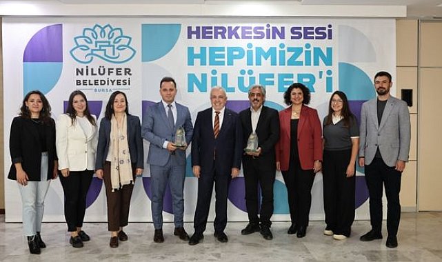 Nilüfer Belediyesine sürdürülebilirlik projeleriyle iki ödül